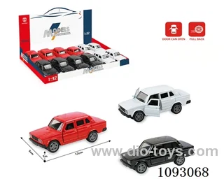 1:32 pull back alloy car