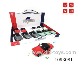 1:32 pull back alloy car