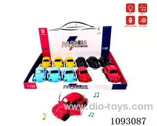 1:32 pull back alloy car W L/M included battery