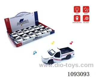 1:32 pull back alloy car W L/M included battery