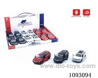 1:32 pull back alloy car