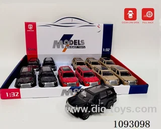 1:32 pull back alloy car