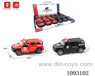 1:32 pull back alloy car