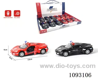 1:32 pull back alloy car