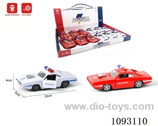 1:32 pull back alloy car