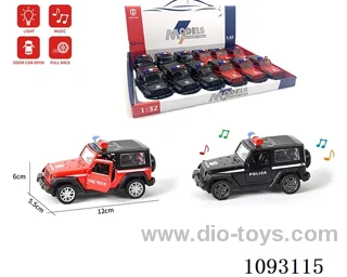 1:32 pull back alloy car W L/M included battery