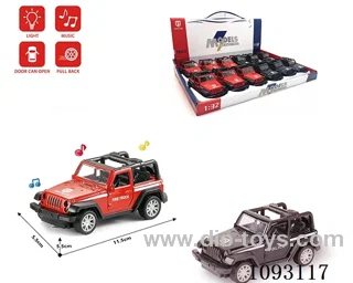1:32 pull back alloy car W L/M included battery