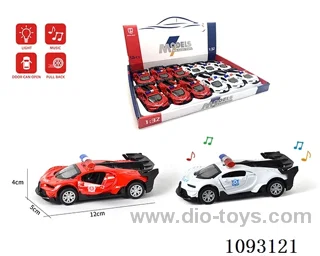 1:32 pull back alloy car W L/M included battery