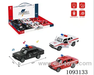 1:32 pull back alloy car W L/M included battery