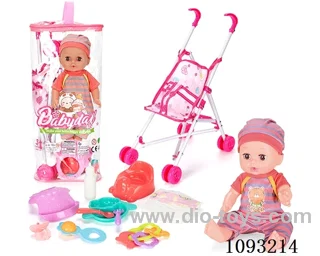14inch doll with 12IC/attachments/trolley