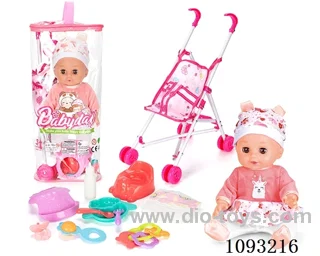 14inch doll with 12IC/attachments/trolley