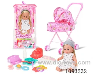 14inch doll with 12IC/attachments/trolley