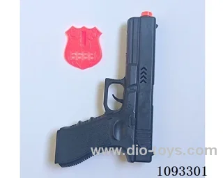 Flint gun with badge
