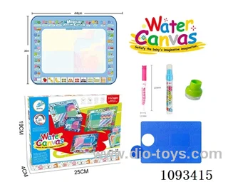 Alphanumeric theme Magic Magic Water Canvas/Graffiti mat