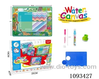 Prehistoric dinosaur animal theme Magic magic water canvas/graffiti pad
