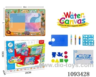 African grassland animal theme Magic magic water canvas/graffiti pad