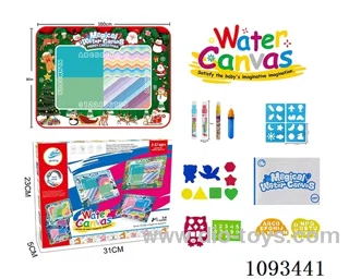Christmas theme Magic Magic Water canvas/Graffiti mat