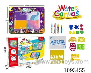 Halloween theme Magic Magic Water canvas/Graffiti mat