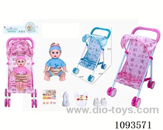 14 inch doll with artificial voice/trolley included battery