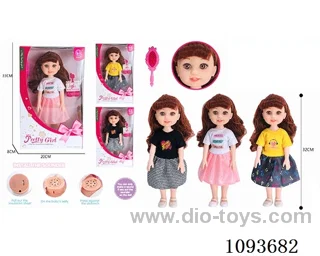 13 inch doll with IC included battery