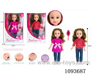 13 inch doll with IC included battery