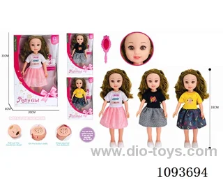 13 inch doll with IC included battery