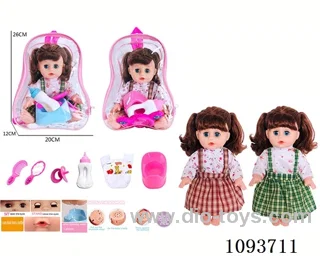 14 inch doll with artificial voice included battery