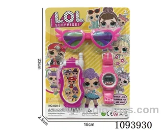 Flip phone * with 2 AG13* Electronic watch with 1 LR41 * glasses