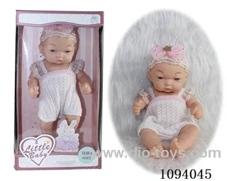 10 inch full vinyl doll