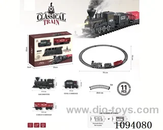B/O rail train W L/M/smoking