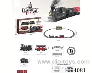 B/O rail train W L/M/smoking