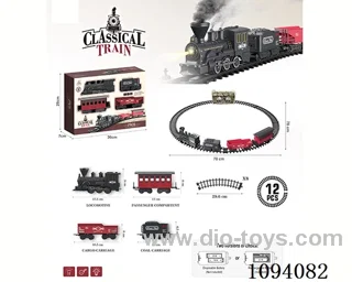 B/O rail train W L/M/smoking