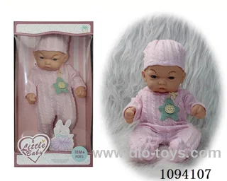 10 inch full vinyl doll