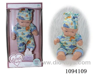 10 inch full vinyl doll