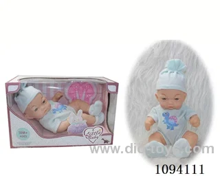 10 inch full vinyl doll