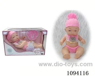 10 inch full vinyl doll