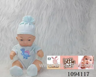 10 inch full vinyl doll