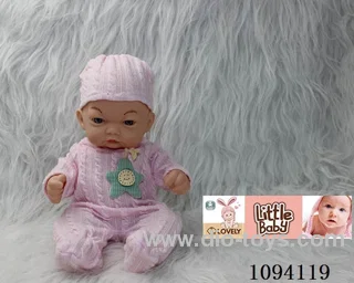 10 inch full vinyl doll