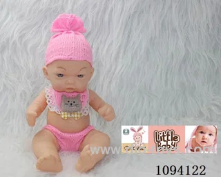 10 inch full vinyl doll