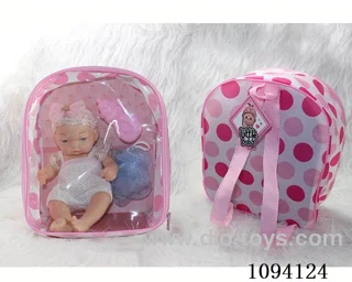 10 inch full vinyl doll