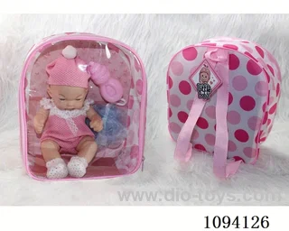 10 inch full vinyl doll