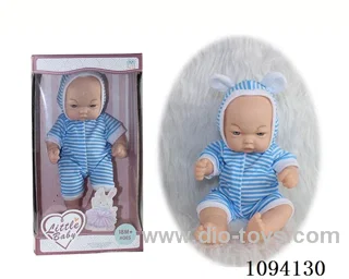 10 inch full vinyl doll