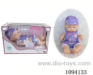 10 inch full vinyl doll