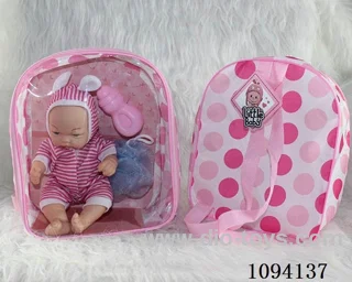 10 inch full vinyl doll