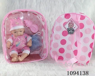 10 inch full vinyl doll