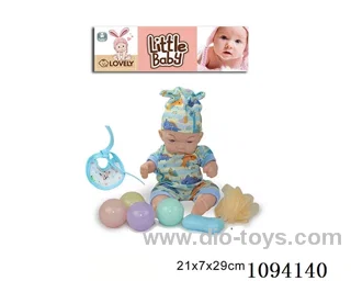 10 inch full vinyl doll