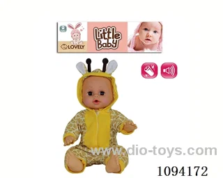 14 inch doll with IC
