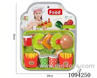 Long hamburger vegetable combination