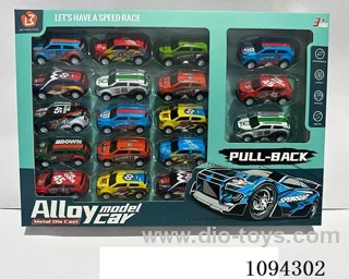 6.8CM pull back car 18PCS