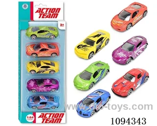 pull back alloy car 5PCS